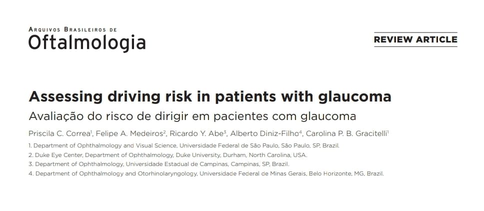 Mês de combate ao Glaucoma